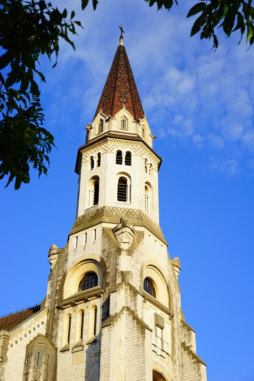 Wallfahrtskirche La Visitation, Bažnyčia, Annecy, Bažnyčia Piligrimystės, Apsilankymas, Pastatas, Architektūra, Lankytinos Vietos, Bokštas, Garbinimo Namai