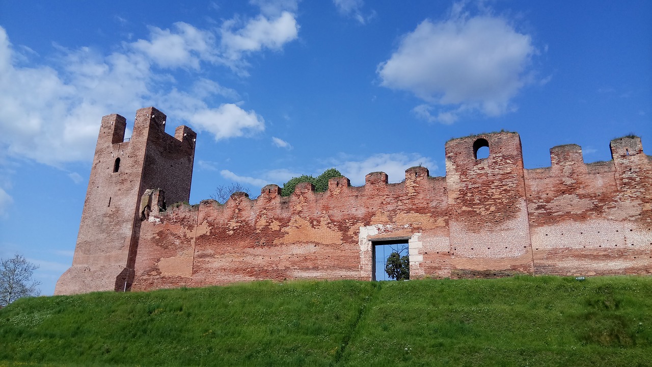 Sienos,  Pilis,  Castelfranco Veneto, Nemokamos Nuotraukos,  Nemokama Licenzija