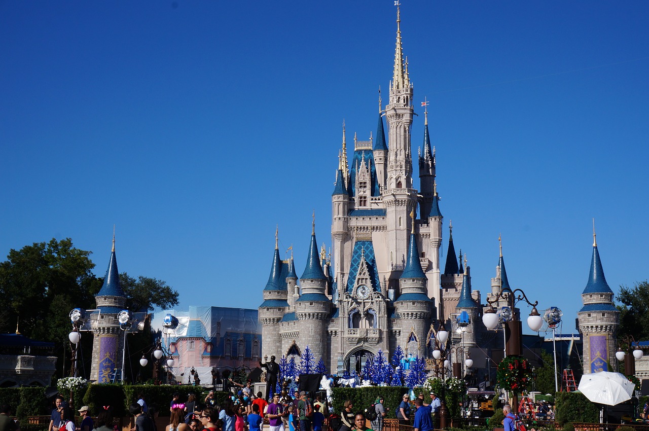 Walt Disney Pasaulis, Pelenės Pilis, Magiška Karalystė, Nemokamos Nuotraukos,  Nemokama Licenzija
