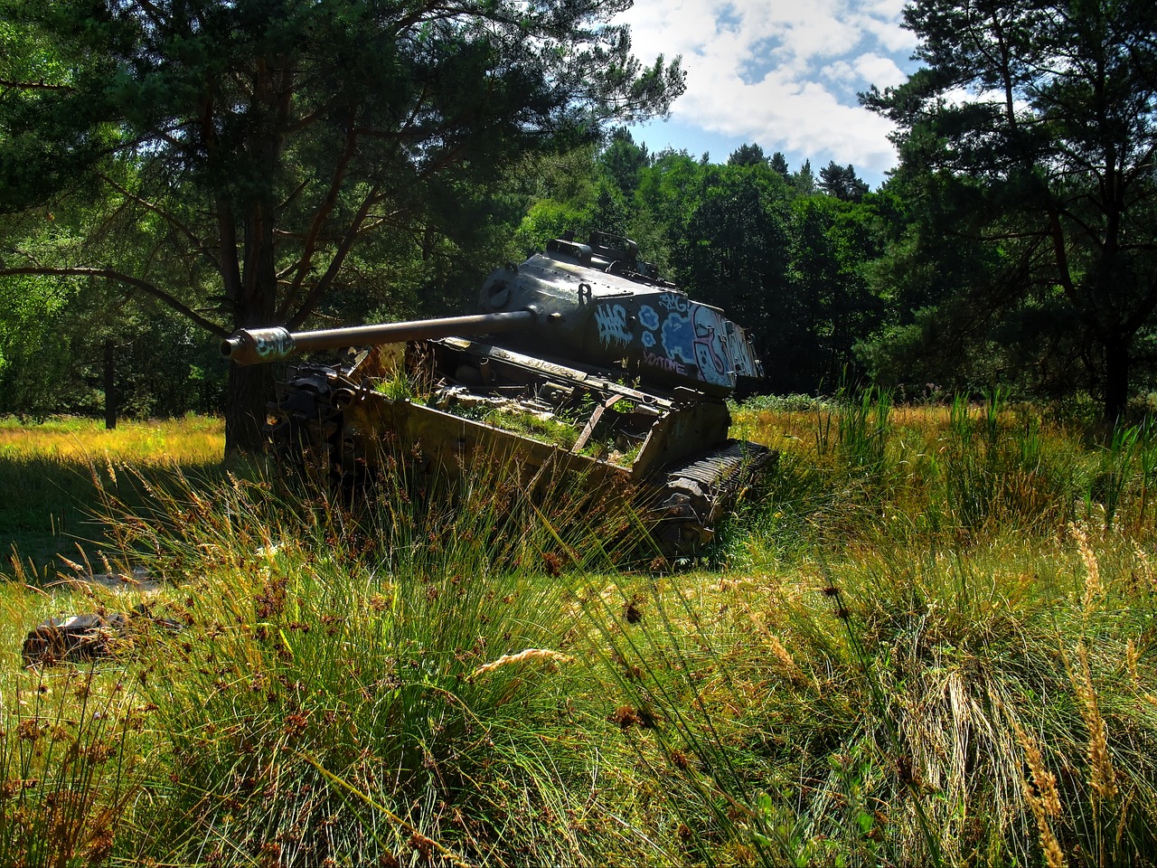 Karas,  Panzer,  Acheno Vakarų Sienos,  Šiaurės Reinas-Vestfalija, Nemokamos Nuotraukos,  Nemokama Licenzija