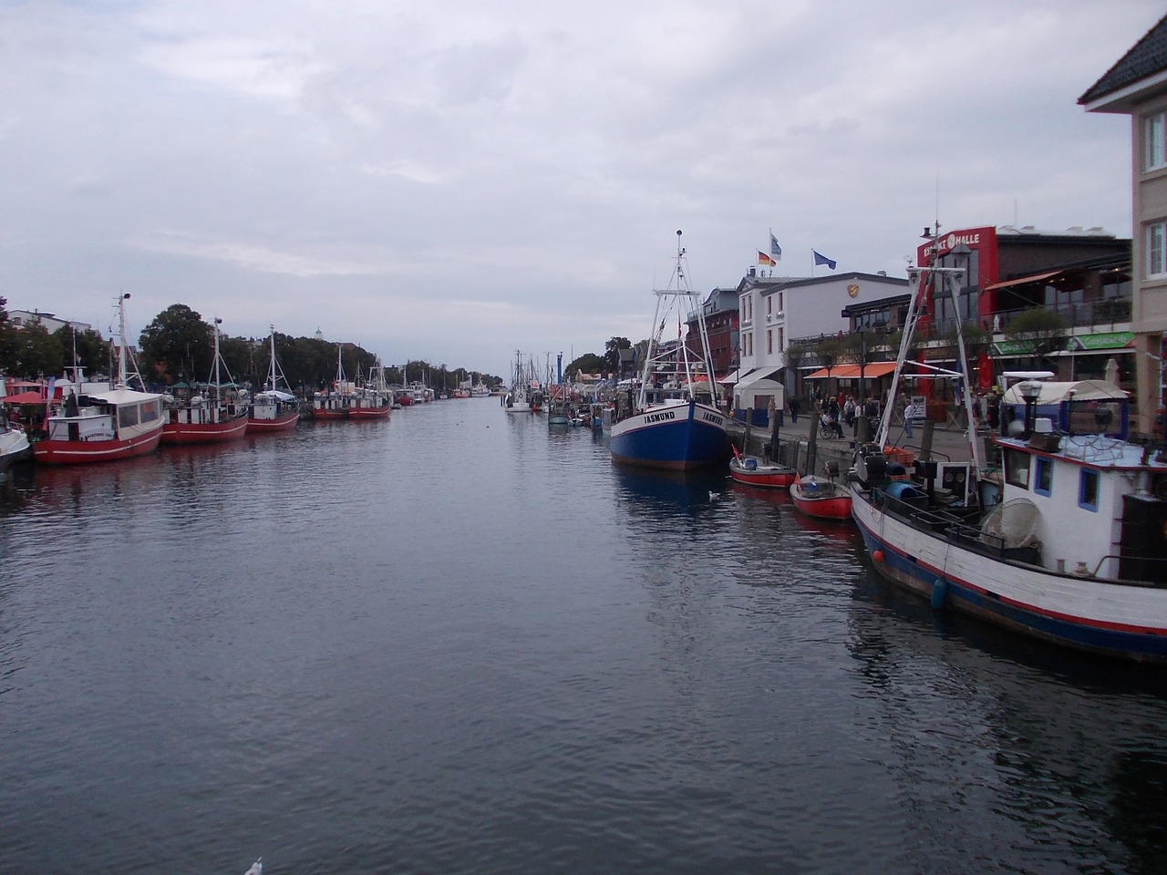 Warnemünde, Senoji Jėga, Vokietija, Laivas, Žvejybos Laivas, Abendstimmung, Uostas, Nemokamos Nuotraukos,  Nemokama Licenzija