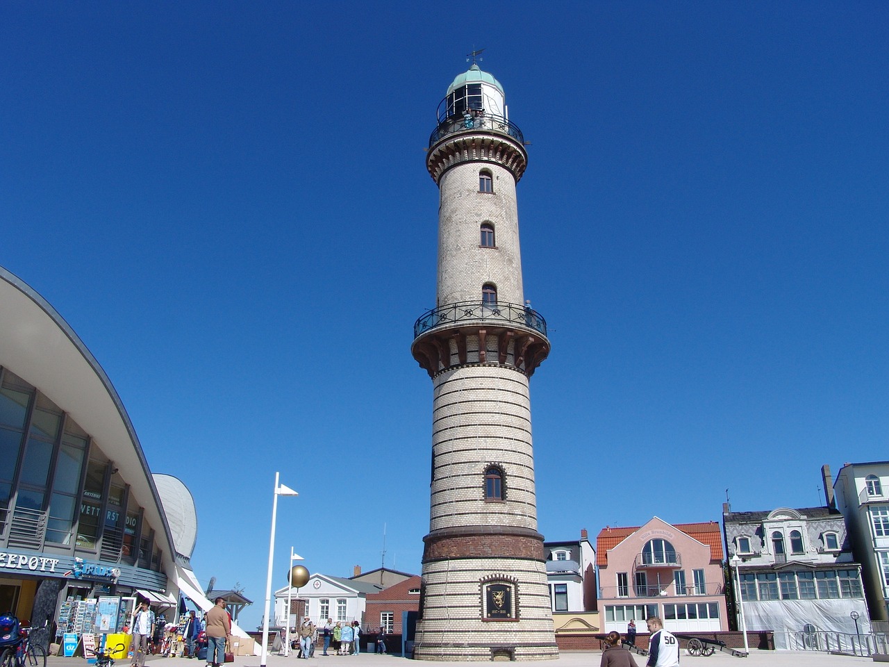 Warnemünde, Švyturys Tepotas, Švyturys, Pajūrio Kurortas, Nemokamos Nuotraukos,  Nemokama Licenzija