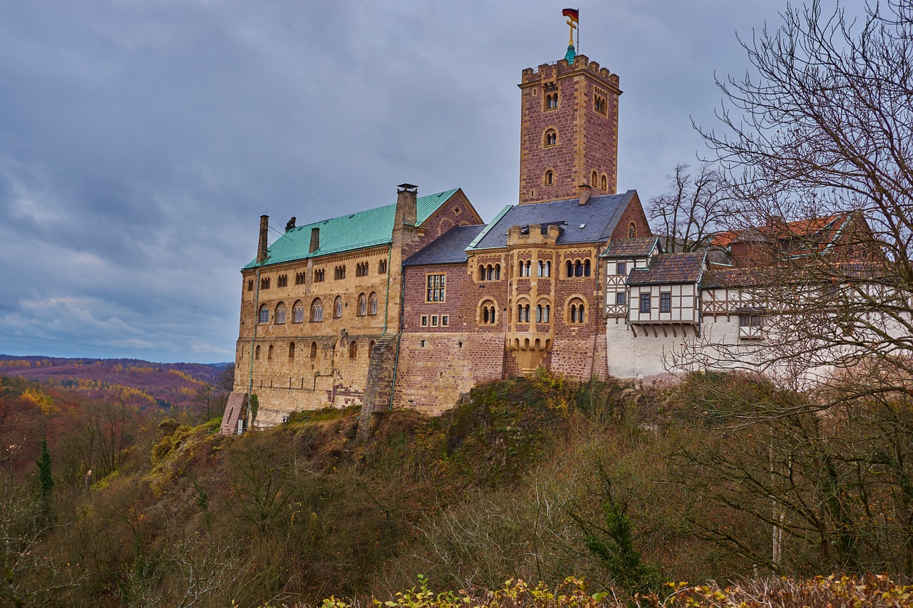 Wartburg Pilis, Pilis, Tvirtovė, Viduramžiai, Liuteris, Eisenach, Turingijos Federalinė Žemė, Nemokamos Nuotraukos,  Nemokama Licenzija