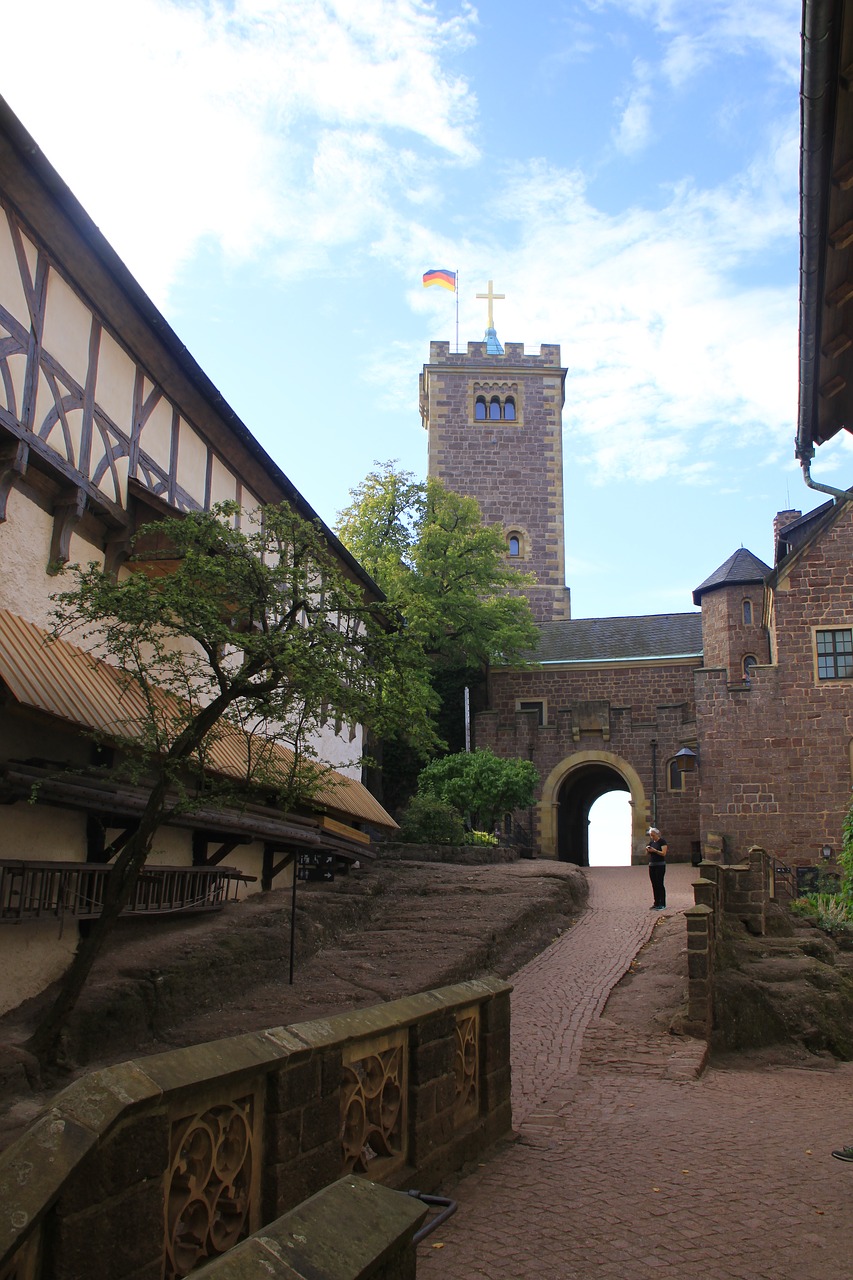 Wartburg Pilis, Eisenach, Liuteris, Turingijos Federalinė Žemė, Pilis, Pasaulinis Paveldas, Tvirtovė, Pilis Wartburg, Istoriškai, Vokietija