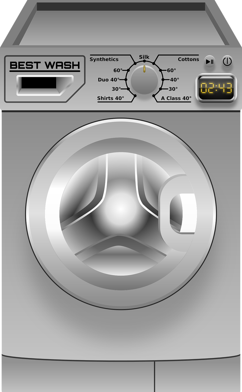 Skalbimo Mašina, Drabužiai, Skalbiniai, Ploviklis, Nemokama Vektorinė Grafika, Nemokamos Nuotraukos,  Nemokama Licenzija