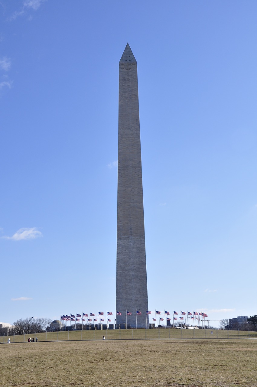 Vašingtonas, Paminklas, Vašingtonas, Usa, Obeliskas, Nemokamos Nuotraukos,  Nemokama Licenzija