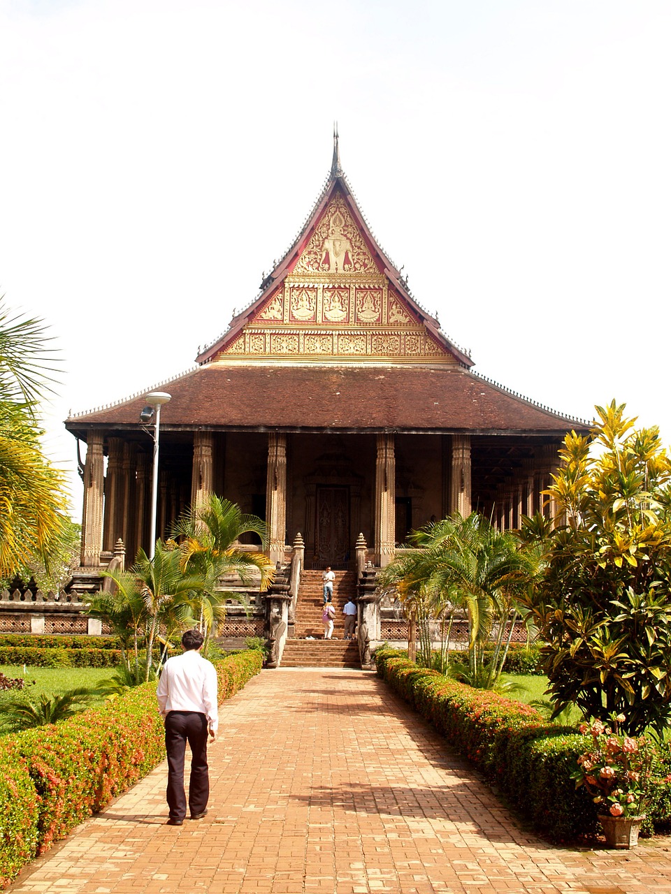 Wat, Šventykla, Laosas, Indochina, Rytietiškas, Vientiane, Istorija, Budizmas, Asija, Paveldas