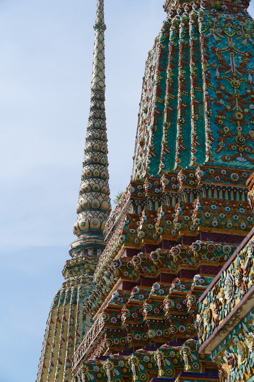 Wat Pho,  Kelionė,  Dangus,  Statyba,  Šventykla,  Turizmas,  Religija,  Buda,  Budizmas,  Akmens Skaičius