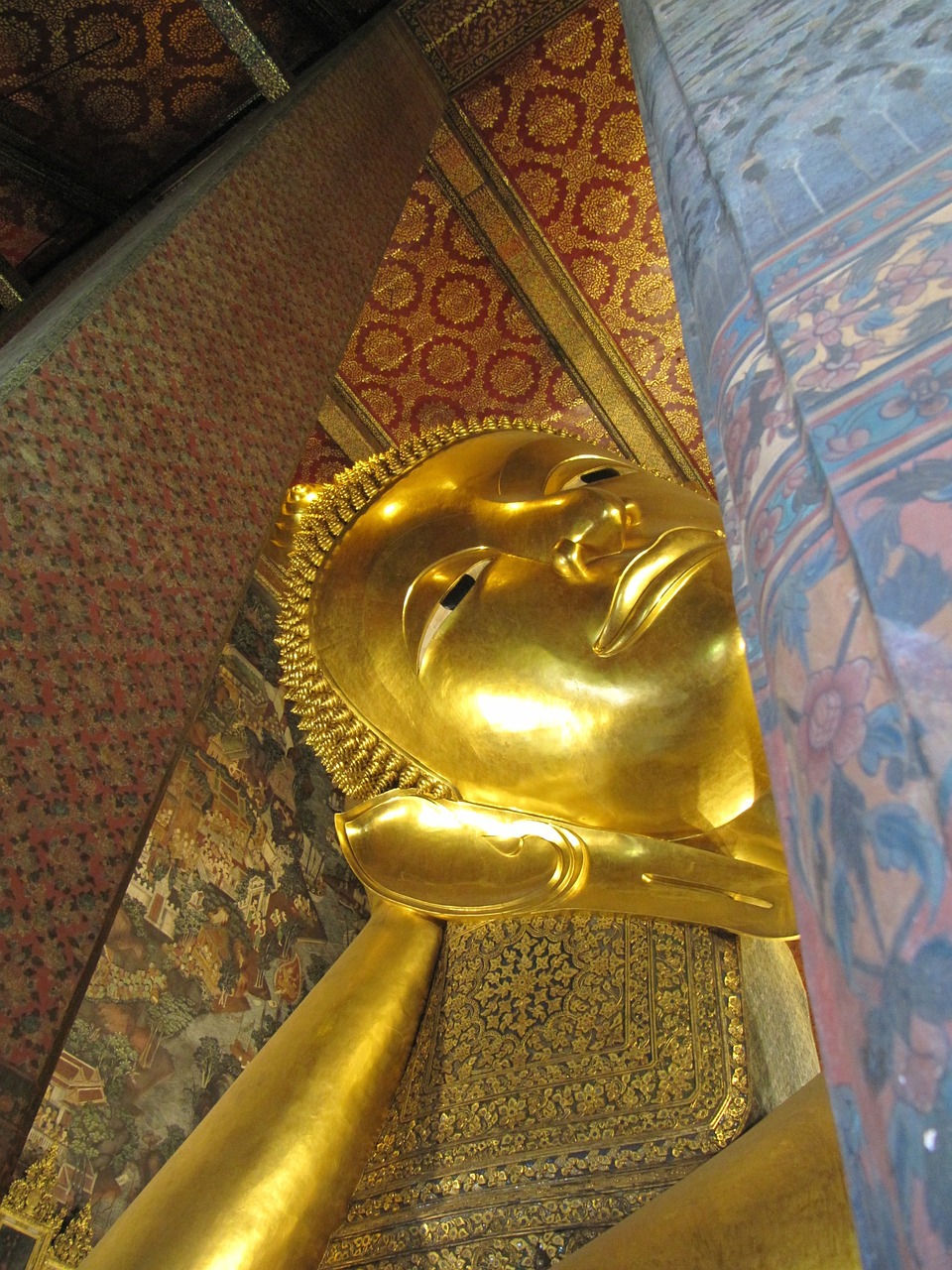 Wat Po, Buda, Tailandas, Auksas, Tajų, Statula, Religija, Budizmas, Skulptūra, Architektūra