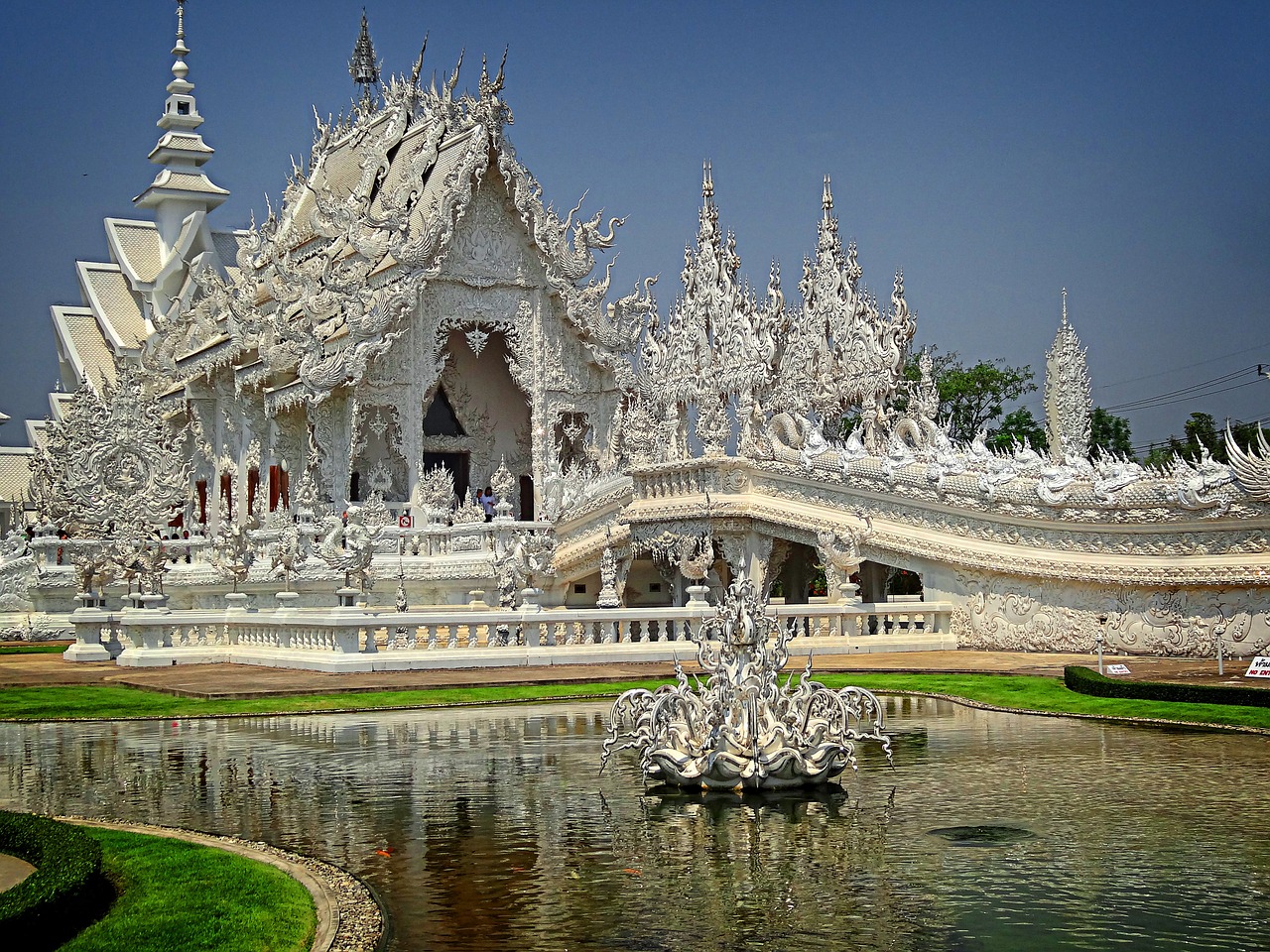 Wat Rong Khun, Chiang Rai, Tailandas, Nemokamos Nuotraukos,  Nemokama Licenzija