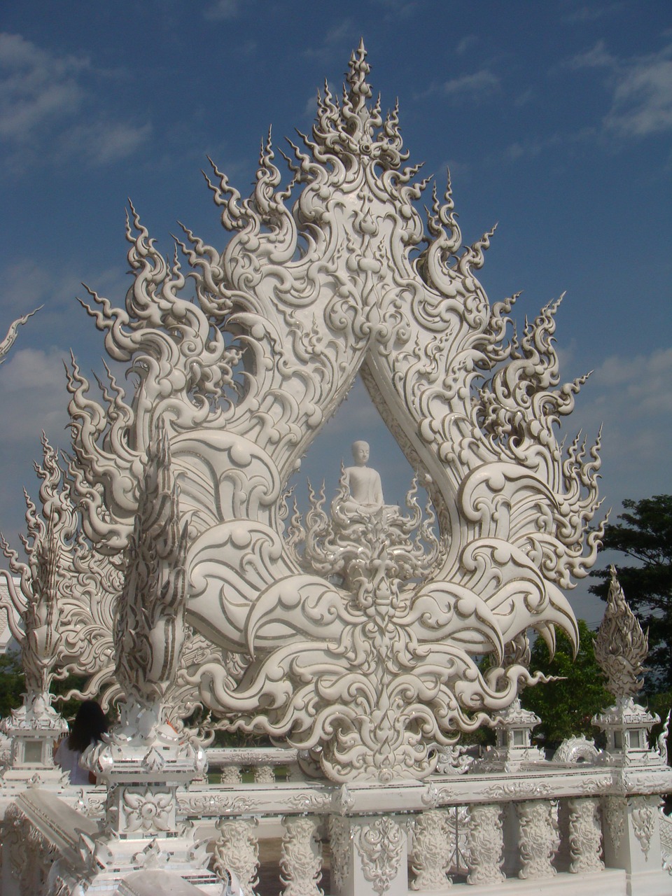 Wat Rong Khun, Miestas, Chiang Rai, Tailandas, Baltoji Šventykla, Šventykla, Nemokamos Nuotraukos,  Nemokama Licenzija