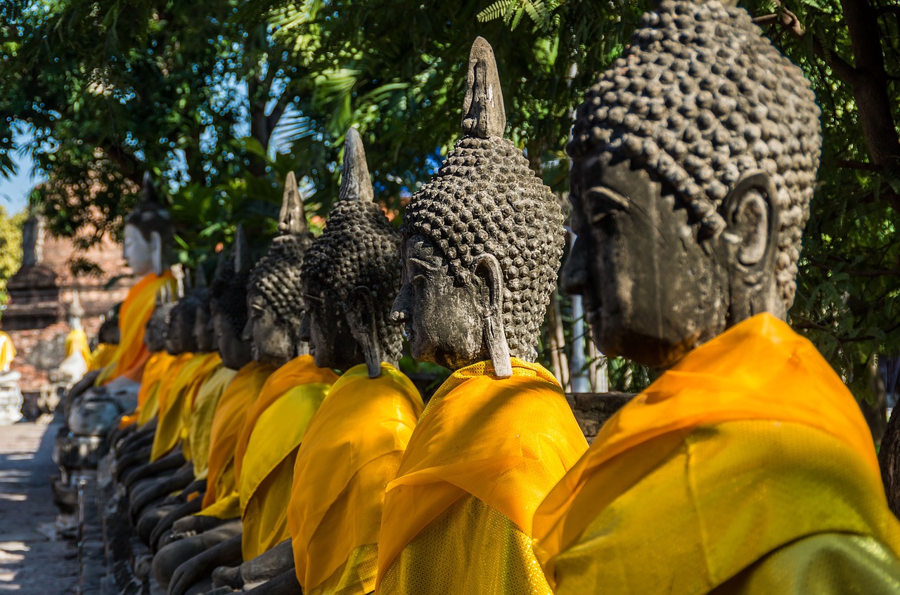Wat Yai Chai Mongkhon, Tailandas, Šventykla, Buda, Nemokamos Nuotraukos,  Nemokama Licenzija