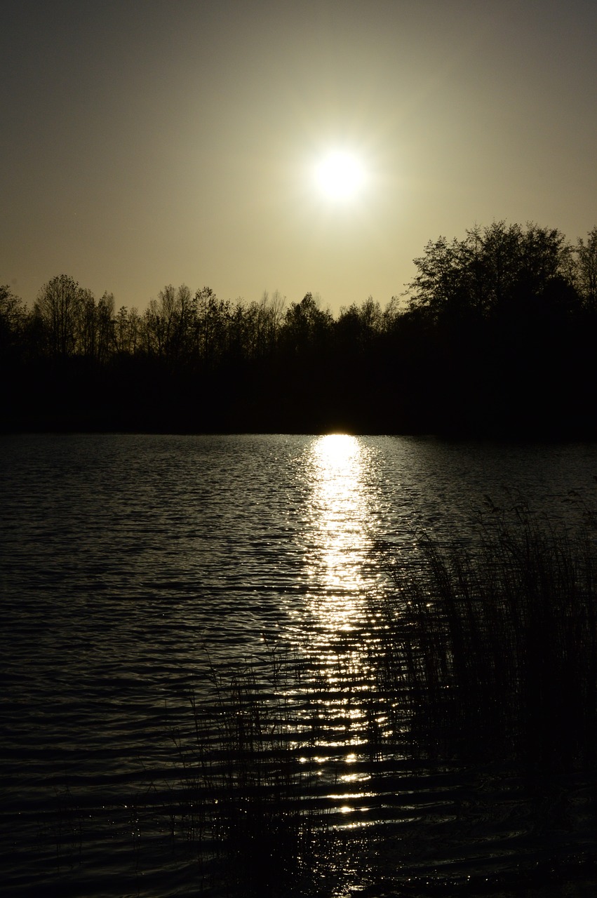 Vanduo, Saulėlydis, Nuotaika, Veidrodis, Saulė, Vakaras, Abendstimmung, Romantika, Nemokamos Nuotraukos,  Nemokama Licenzija