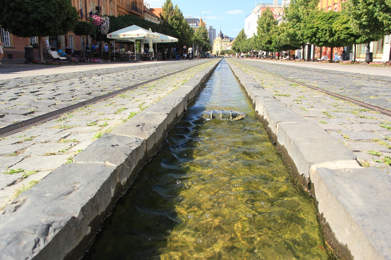 Vanduo, Kosice, Pagrindinė Gatvė, Slovakija, Nemokamos Nuotraukos,  Nemokama Licenzija