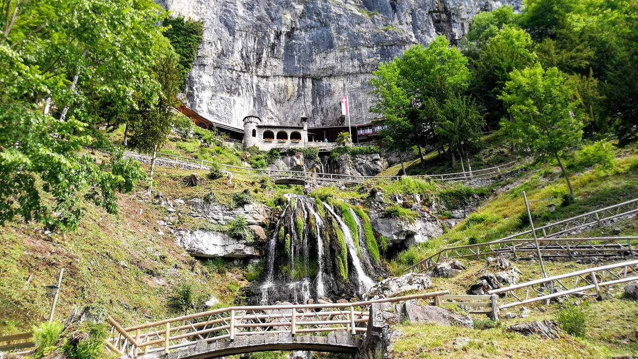 Vanduo, Krioklys, Būti, Gamta, Kraštovaizdis, Šveicarija, St Beatus Urvai, Žygiai, Daugiau, Nemokamos Nuotraukos