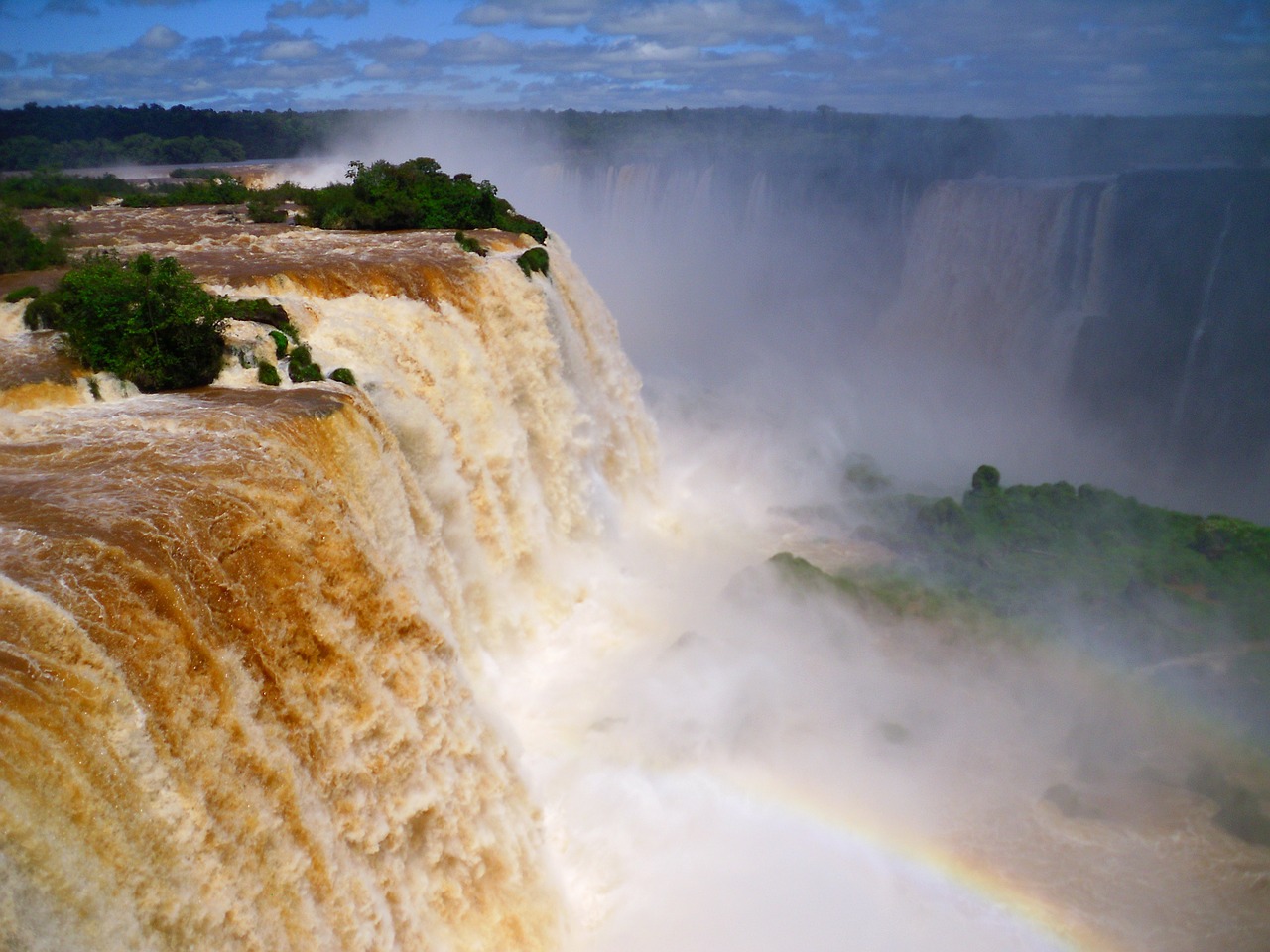 Krioklys, Brazilija, Iguazu, Cataratas De Iguazu, Pietų Amerika, Nemokamos Nuotraukos,  Nemokama Licenzija
