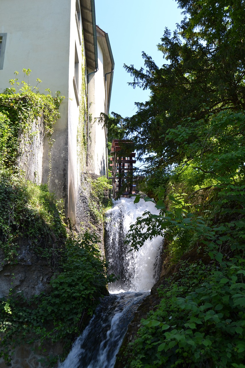 Schaffhausen Šveicarija, Vandens Malūnas, Vasara, Gamta, Srautas, Lauke, Nemokamos Nuotraukos,  Nemokama Licenzija