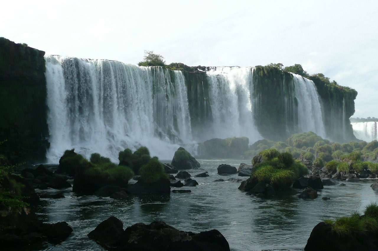 Krioklys, Brazilija, Iguaçu, Iguazú Kriokliai, Kriokliai, Nemokamos Nuotraukos,  Nemokama Licenzija