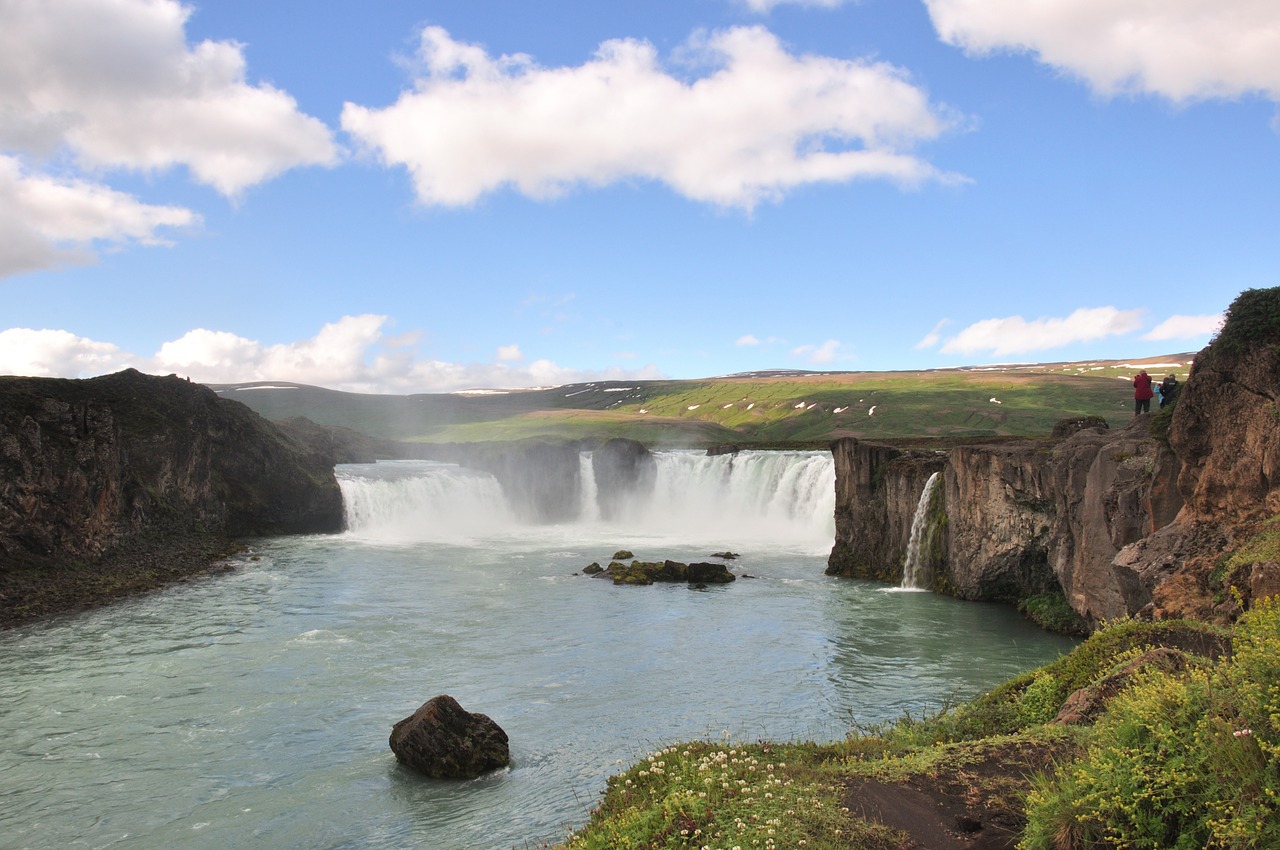 Krioklys, Gamta, Iceland, Lan, Kraštovaizdis, Vanduo, Icelandic, Nemokamos Nuotraukos,  Nemokama Licenzija