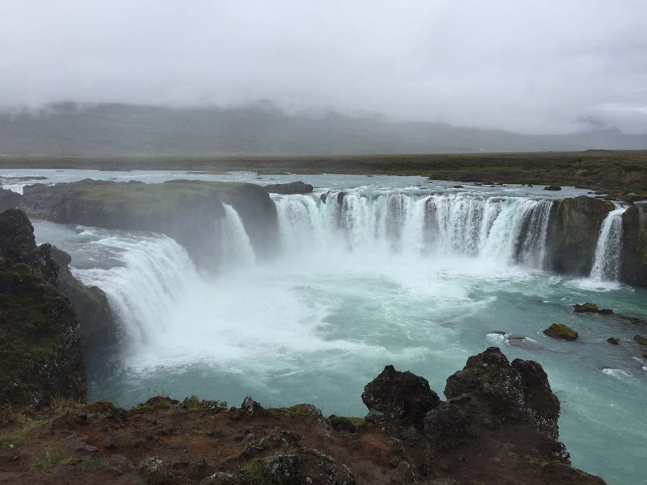 Goðafoss, Krioklys, Iceland, Vanduo, Dievų Krioklys, Nemokamos Nuotraukos,  Nemokama Licenzija