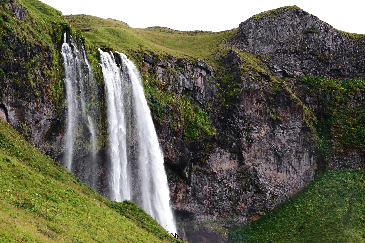 Krioklys, Iceland, Gamta, Vanduo, Kraštovaizdis, Kelionė, Icelandic, Upė, Rokas, Kaskados