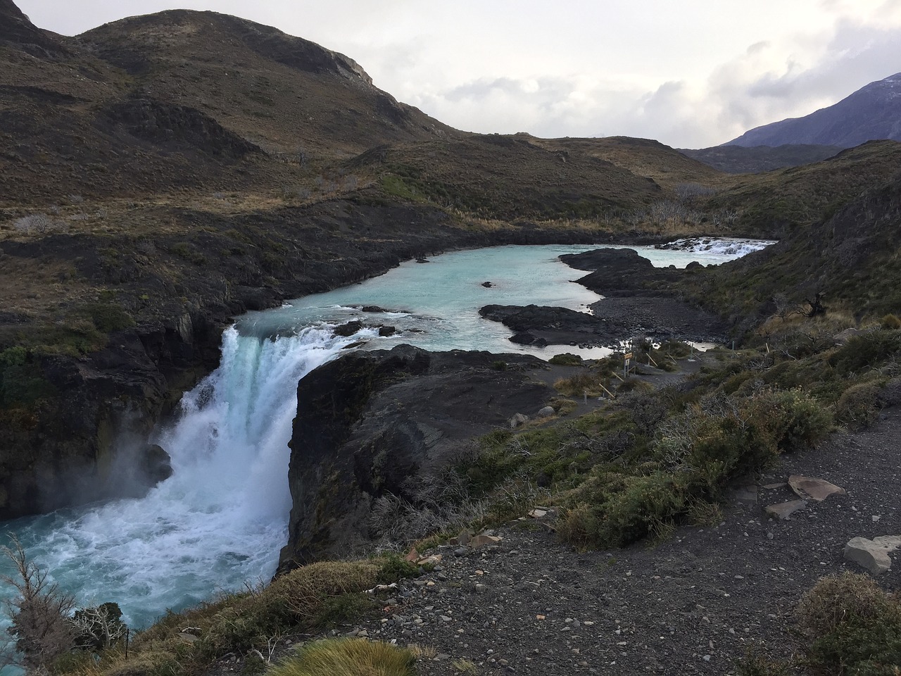 Krioklys, Vanduo, Čile, Patagonia, Nemokamos Nuotraukos,  Nemokama Licenzija