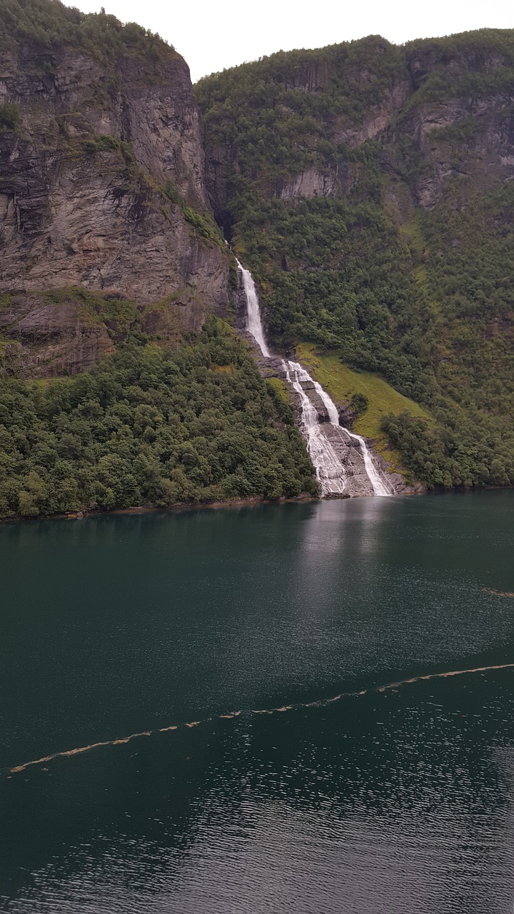 Krioklys, Fjordas, Norvegija, Nemokamos Nuotraukos,  Nemokama Licenzija