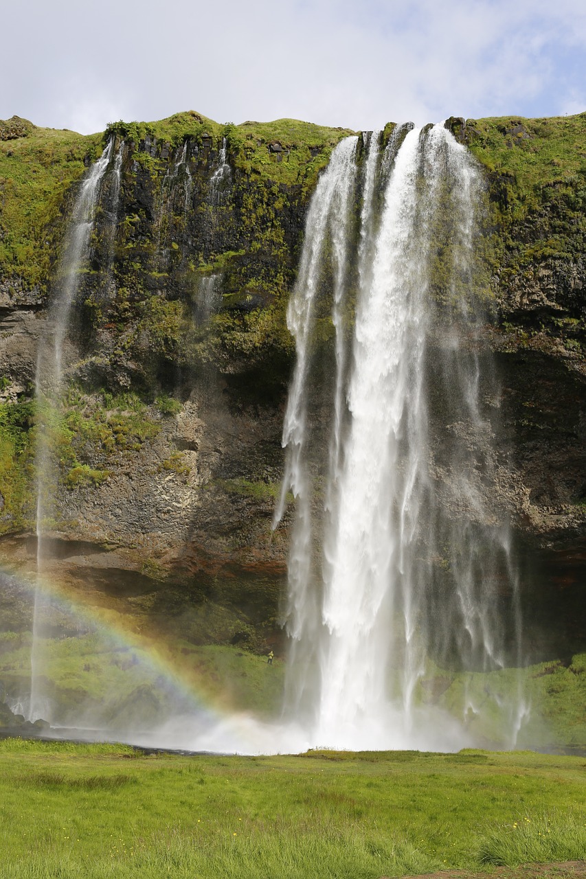 Krioklys, Kraštovaizdis, Vaizdas Iš Viršaus, Iceland, Vaizdas, Nemokamos Nuotraukos,  Nemokama Licenzija