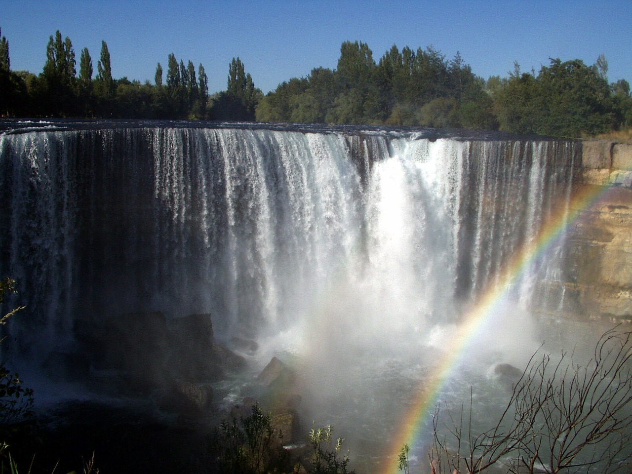Krioklys, Vanduo, Jėga, Vandens Masė, Purkšti, Upė, Vandens Masės, Čile, Laja Bylos, Río De La Laja