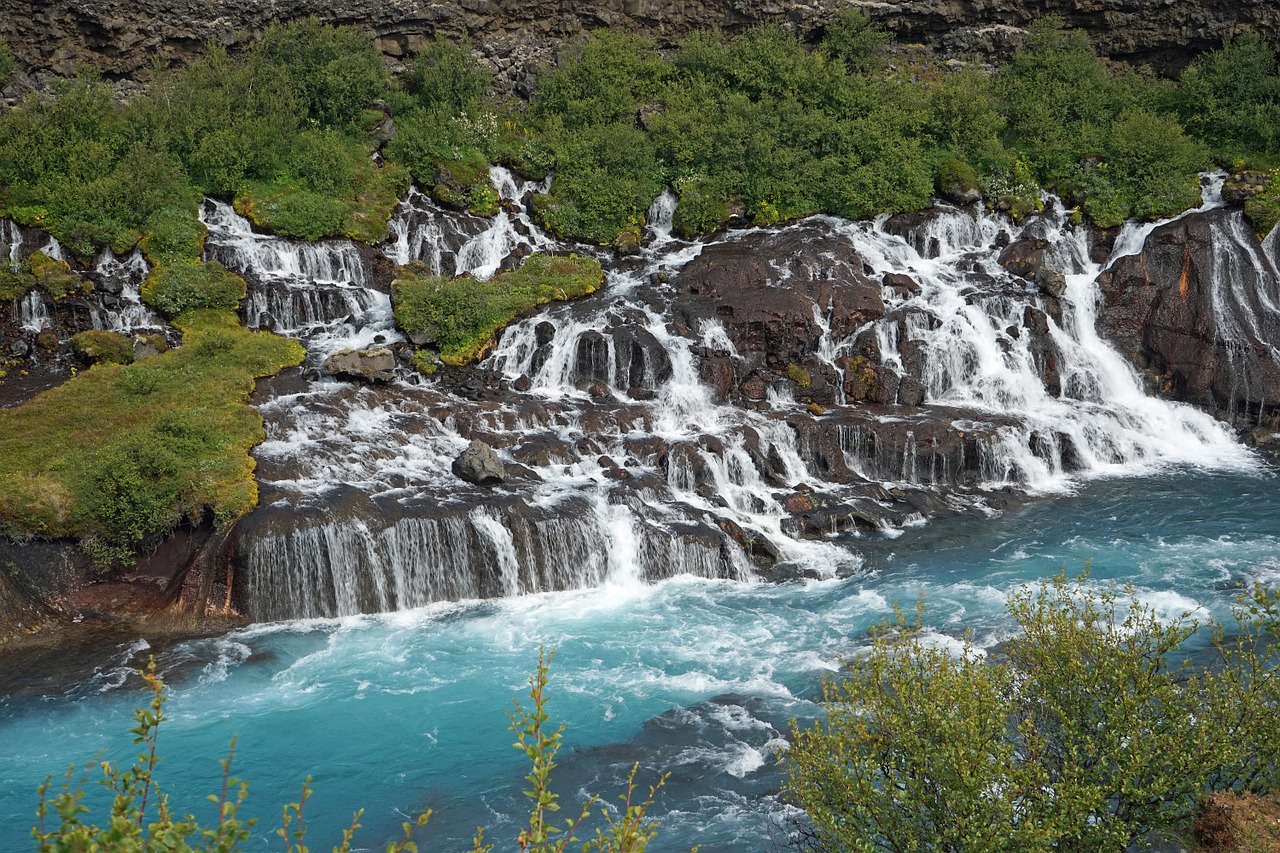 Krioklys, Barnafoss, Iceland, Vanduo, Upė, Lankytinos Vietos, Nemokamos Nuotraukos,  Nemokama Licenzija