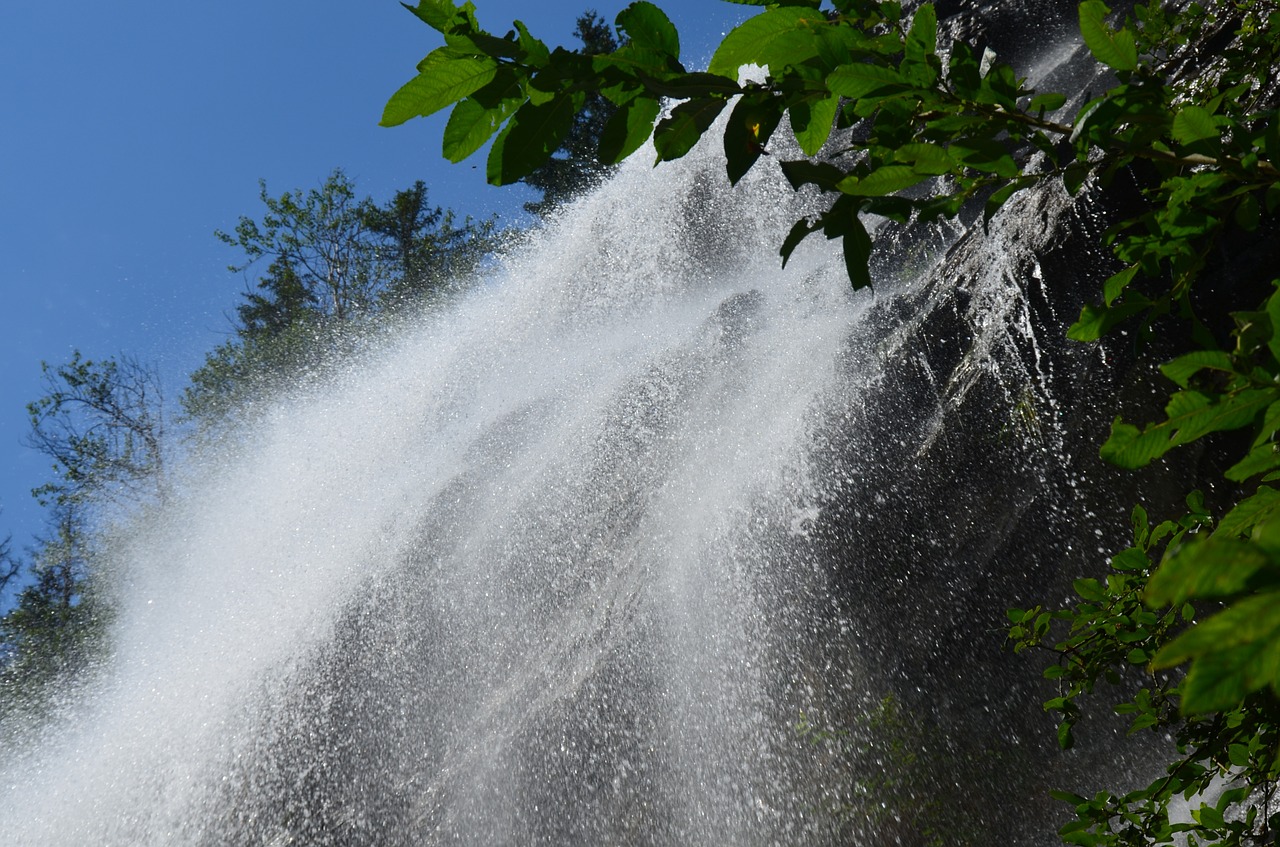 Krioklys, Vanduo, Gamta, Vandens Srautas, Žalias, Medžiai, Lapai, Miškas, Sodas, Parkas