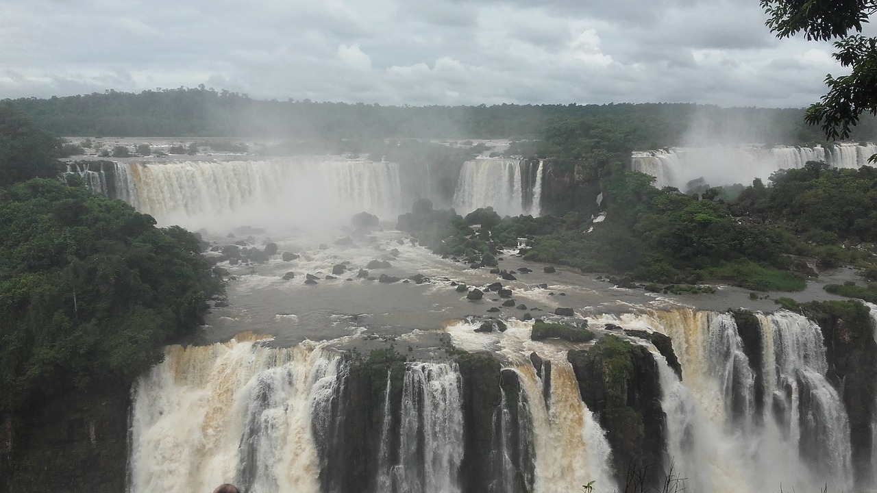 Kriokliai, Krioklys, Foz Do Iguaçu, Gamta, Miškas, Vanduo, Atogrąžų Miškas, Brazilija, Paraná, Iguazu Patenka