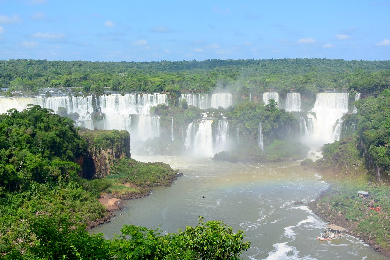 Kriokliai, Krioklys, Brazilija, Pietų Amerika, Gamta, Atogrąžų Miškai, Džiunglės, Kraštovaizdis, Turistų Atrakcijos, Kelionė