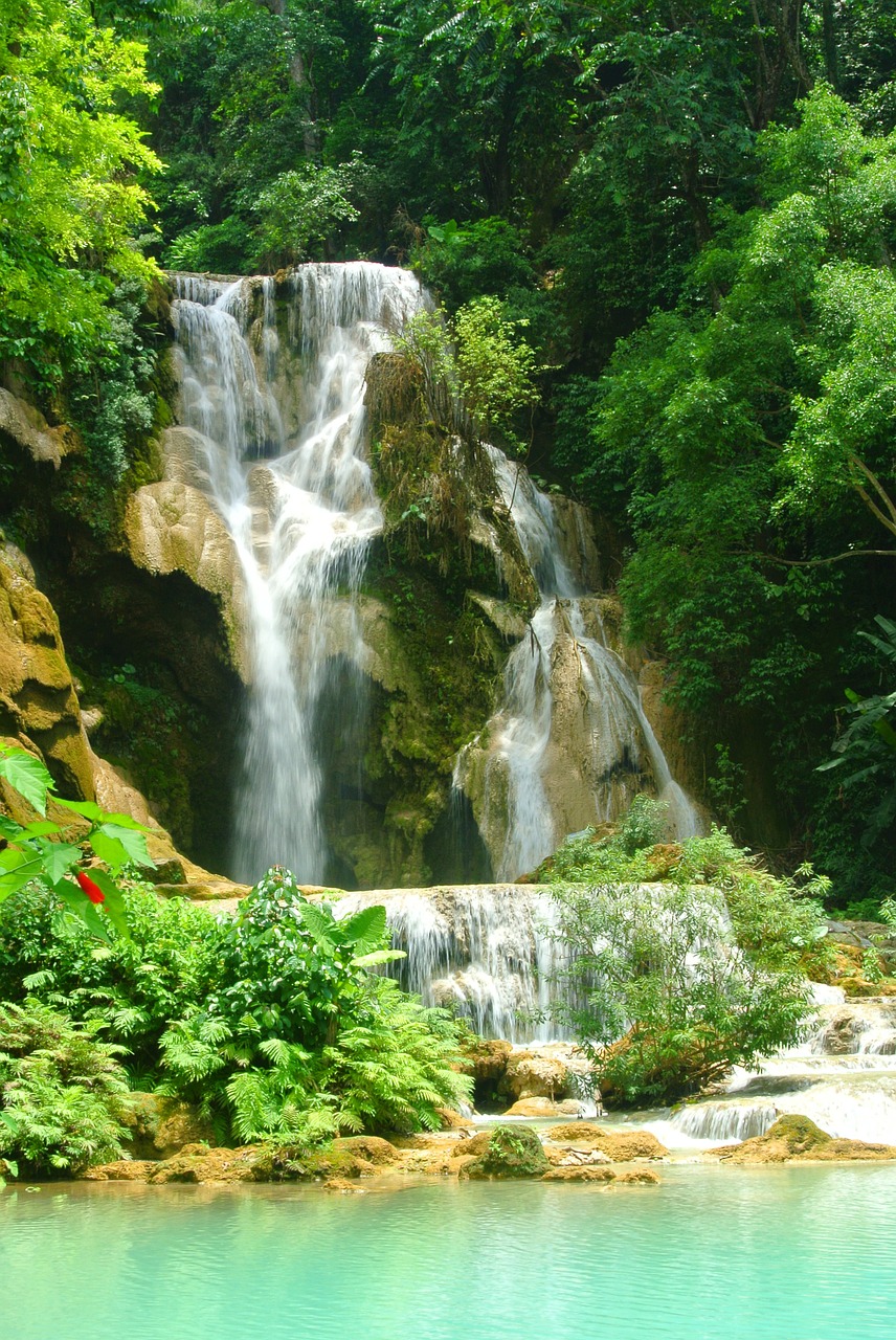 Kriokliai, Kaskados, Teka, Kritimas, Vanduo, Balta, Purslų, Gamta, Žaluma, Flora