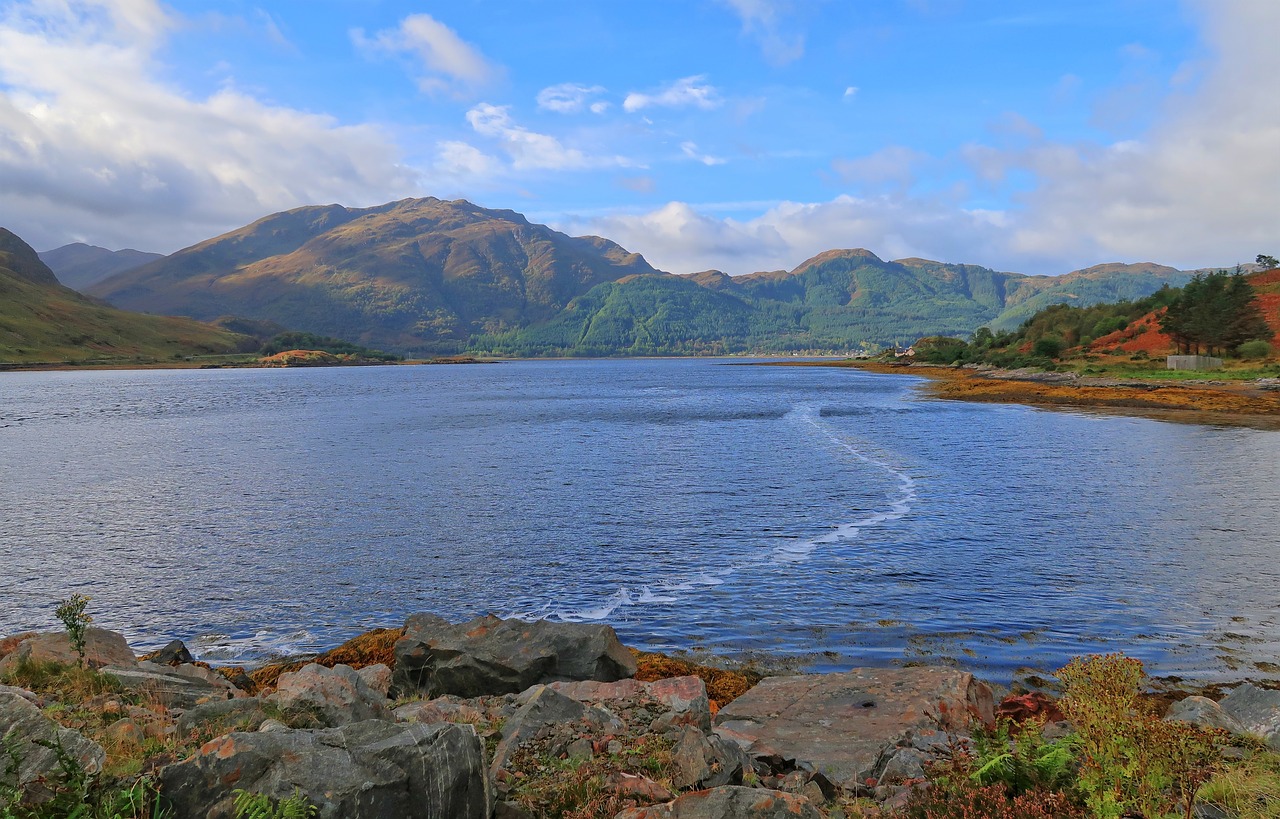 Vandenys, Gamta, Kraštovaizdis, Ežeras, Kalnas, Škotija, Loch Cluanie, Aukštumų Ir Salų, Vanduo, Nemokamos Nuotraukos