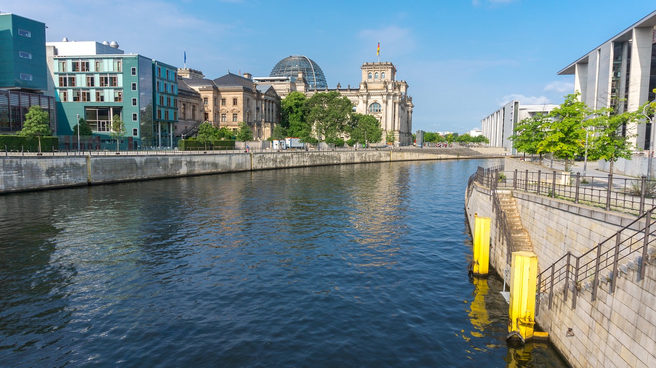 Vandenys, Architektūra, Miestas, Kelionė, Upė, Berlynas, Nemokamos Nuotraukos,  Nemokama Licenzija
