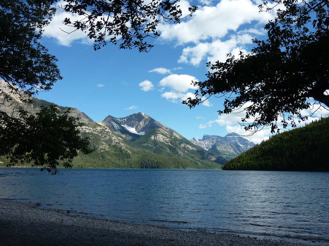 Waterton Ežeras, Alberta, Kanada, Nemokamos Nuotraukos,  Nemokama Licenzija