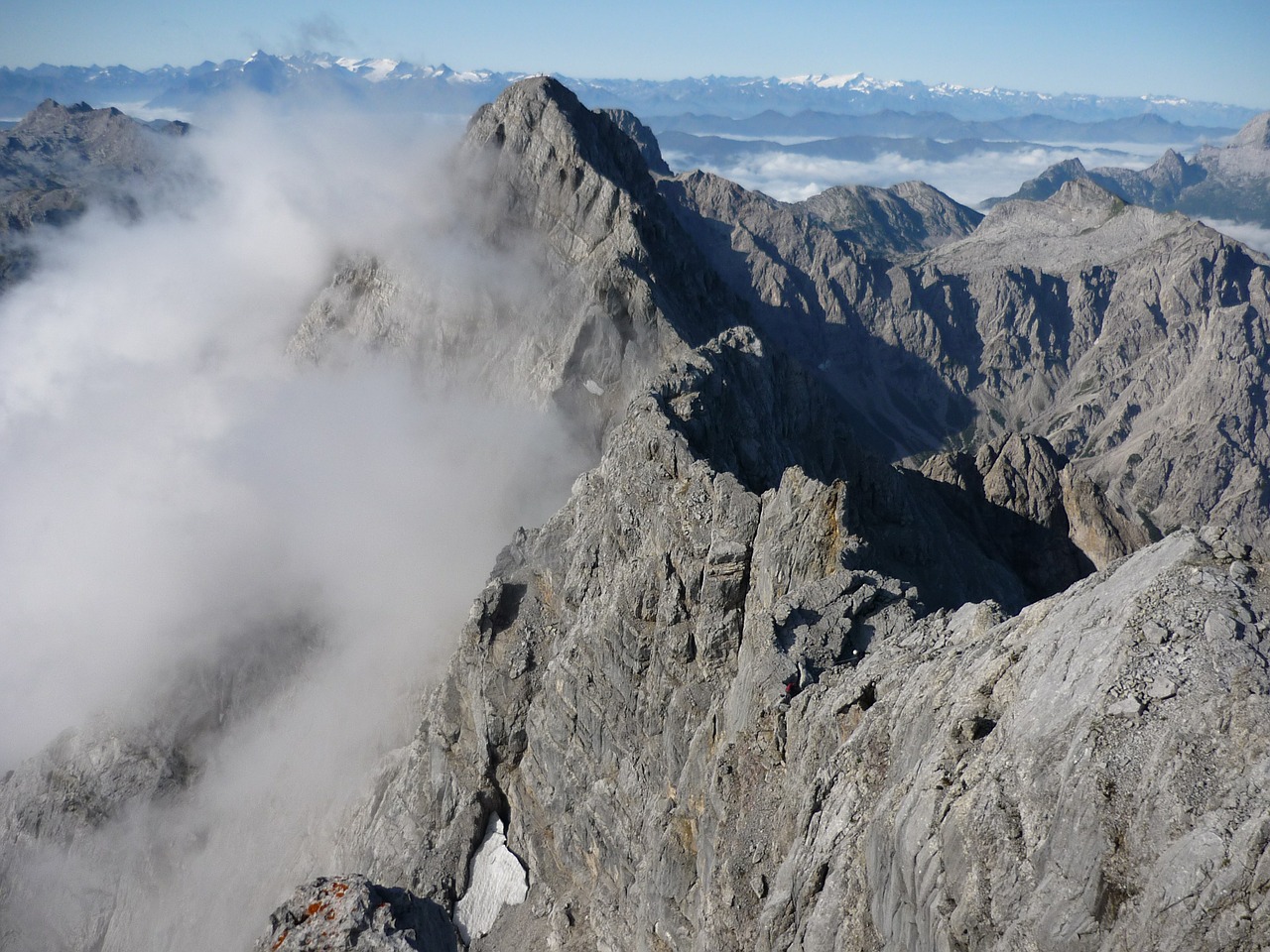 Watzmann, Kalnas, Bergtour, Panorama, Rokas, Alpių, Kalnai, Regėjimas, Aukščiausiojo Lygio Susitikimas, Aukštas