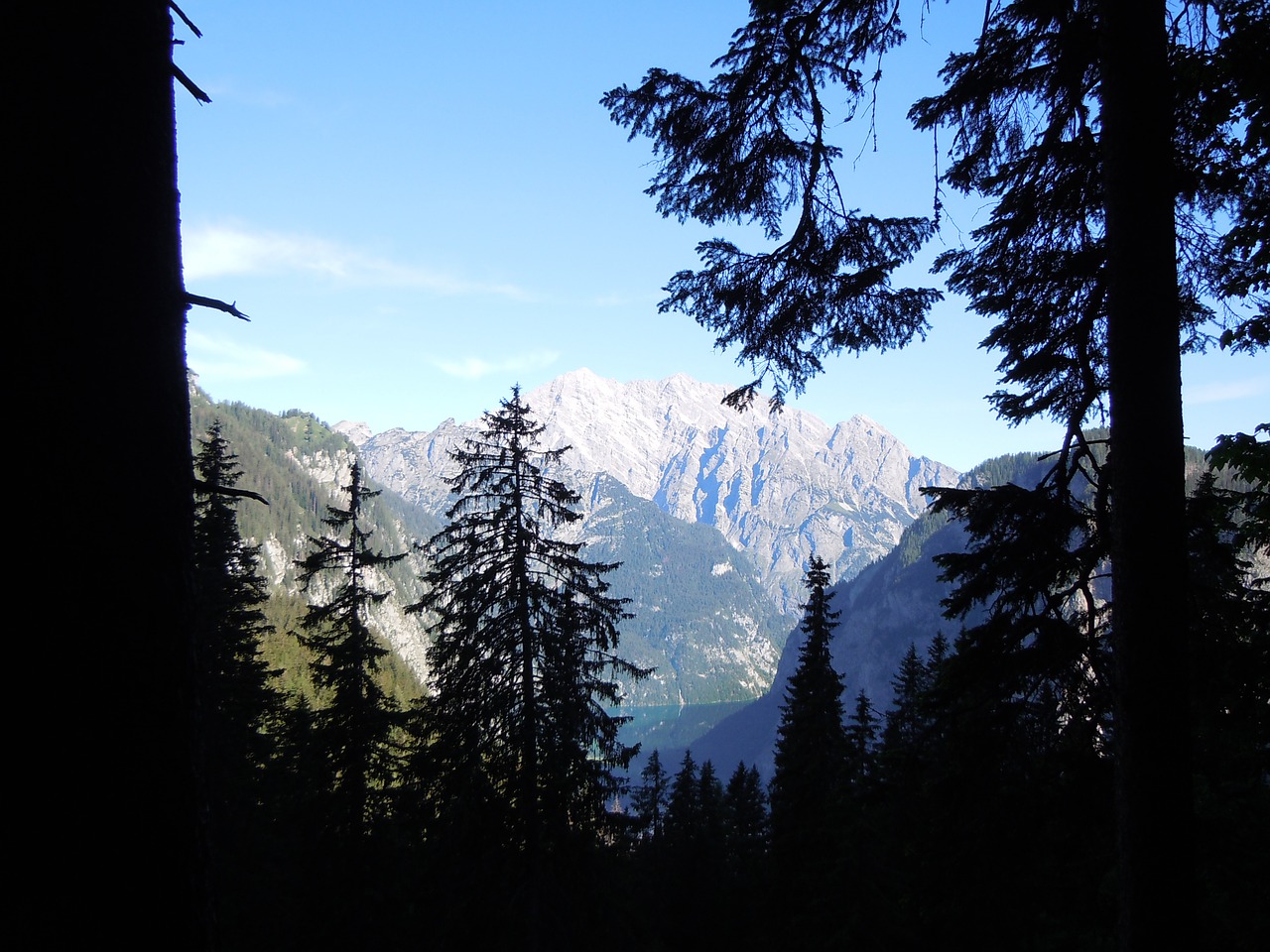 Watzmann,  Berchtesgadeno Nacionalinis Parkas,  Labai Watzmann,  Watzmann Moteris,  Kalnų,  Watzmanno Vidurinė Pikas,  Nacionalinis Parkas,  Alpine,  Berchtesgaden Alps,  Mažai Watzmann