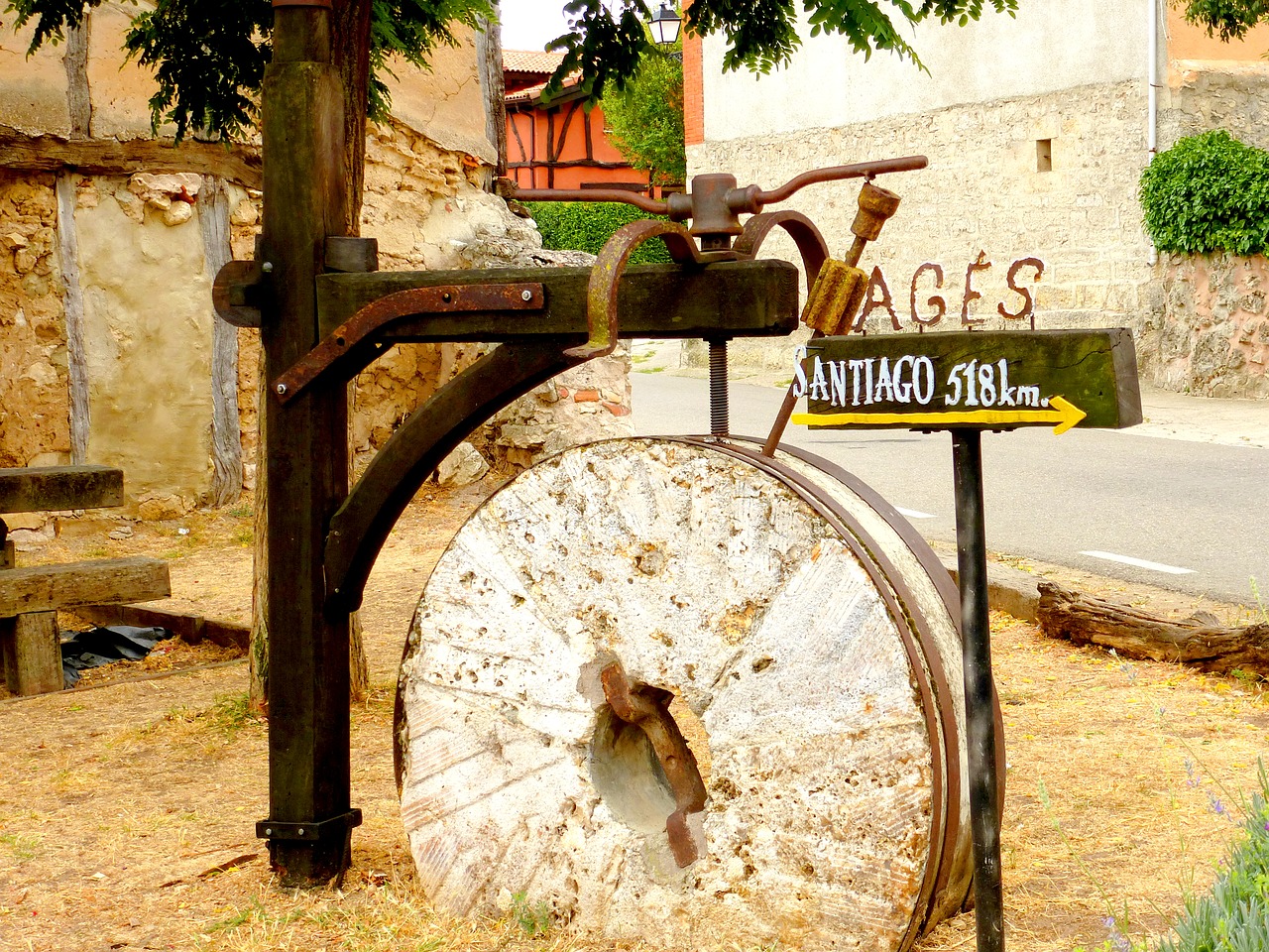 St James Kelias, Galicia, Camino Santiago, Ispanija, Akmuo, Turizmas, Paminklas, Nemokamos Nuotraukos,  Nemokama Licenzija