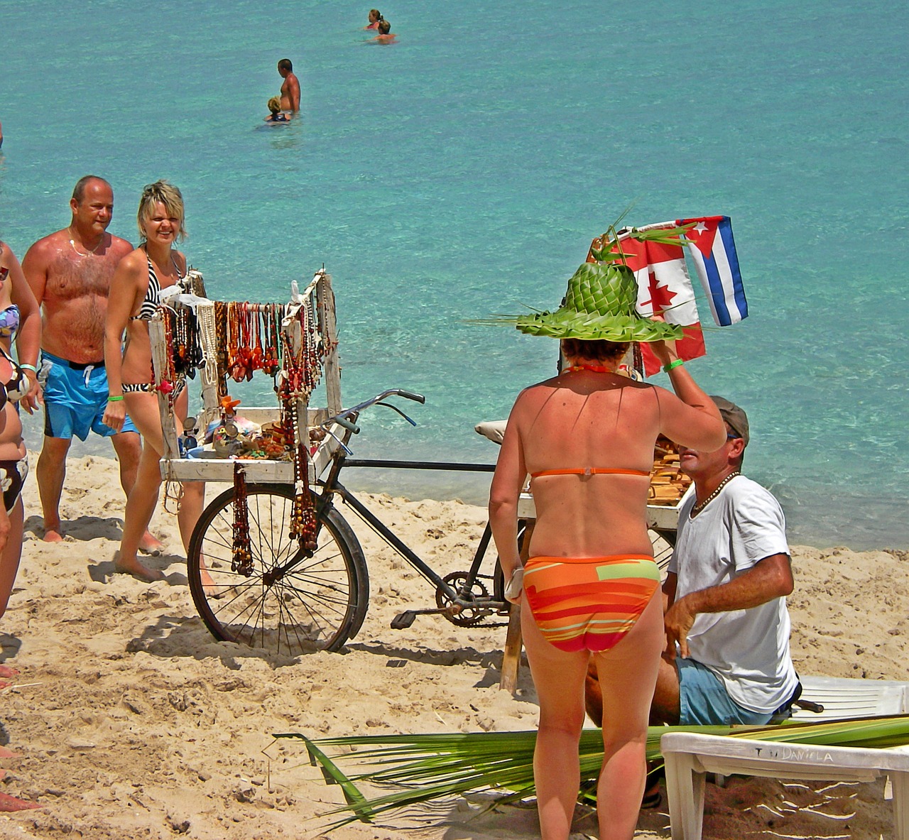 Delno Skrybėlių Audėjas, Varadero Beach, Amatininkas, Papludimys, Vasara, Šventė, Pajūryje, Karštas, Nemokamos Nuotraukos,  Nemokama Licenzija