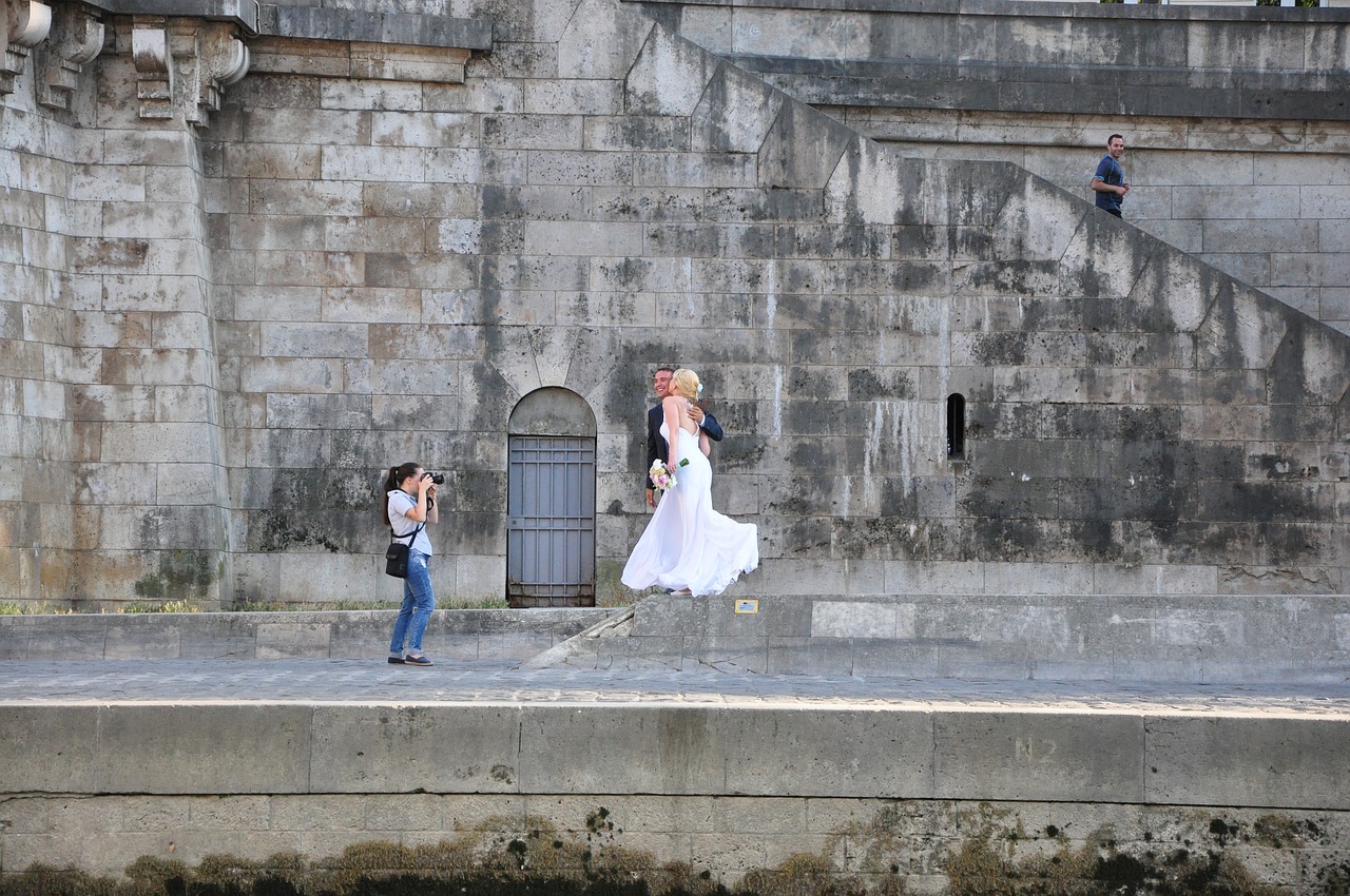 Vestuvės, Paris, Fotografas, Šypsena, Meilė, Romantiškas, France, Romantika, Prancūzų Kalba, Miestas