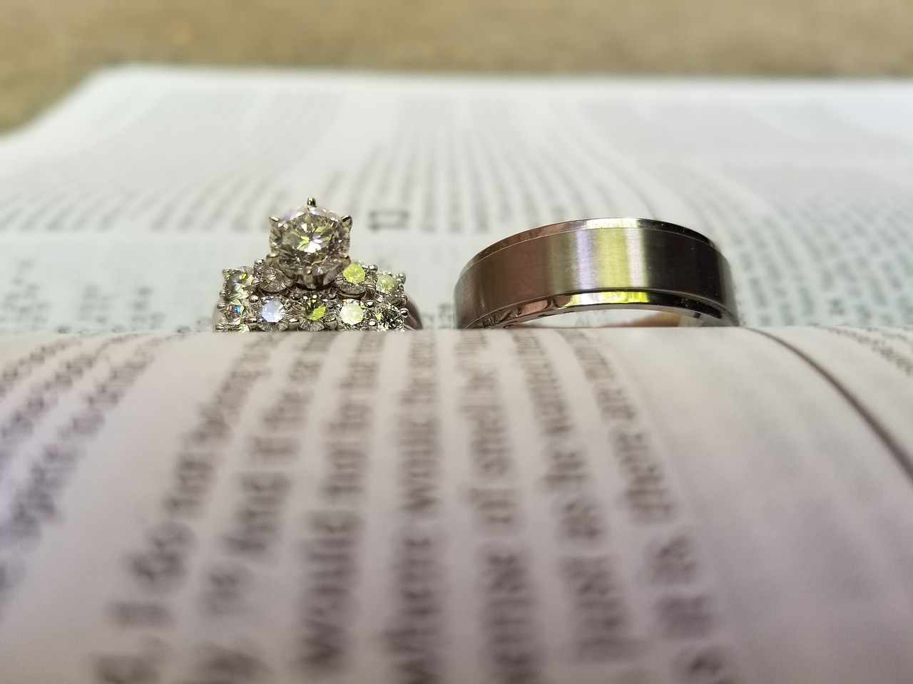 Vestuvės, Žiedai, Biblija, Vestuviniai Žiedai, Meilė, Santuoka, Papuošalai, Įsitraukimas, Nuotaka, Jaunikis