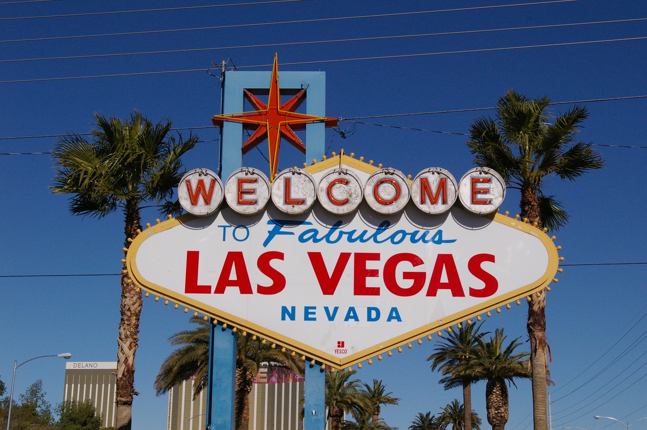 Sveiki Atvykę Į Las Vegas, Las, Vegas, Ženklas, Las Vegasas, Las Vegas Ženklas, Sveiki, Nevada, Nuostabus, Neonas