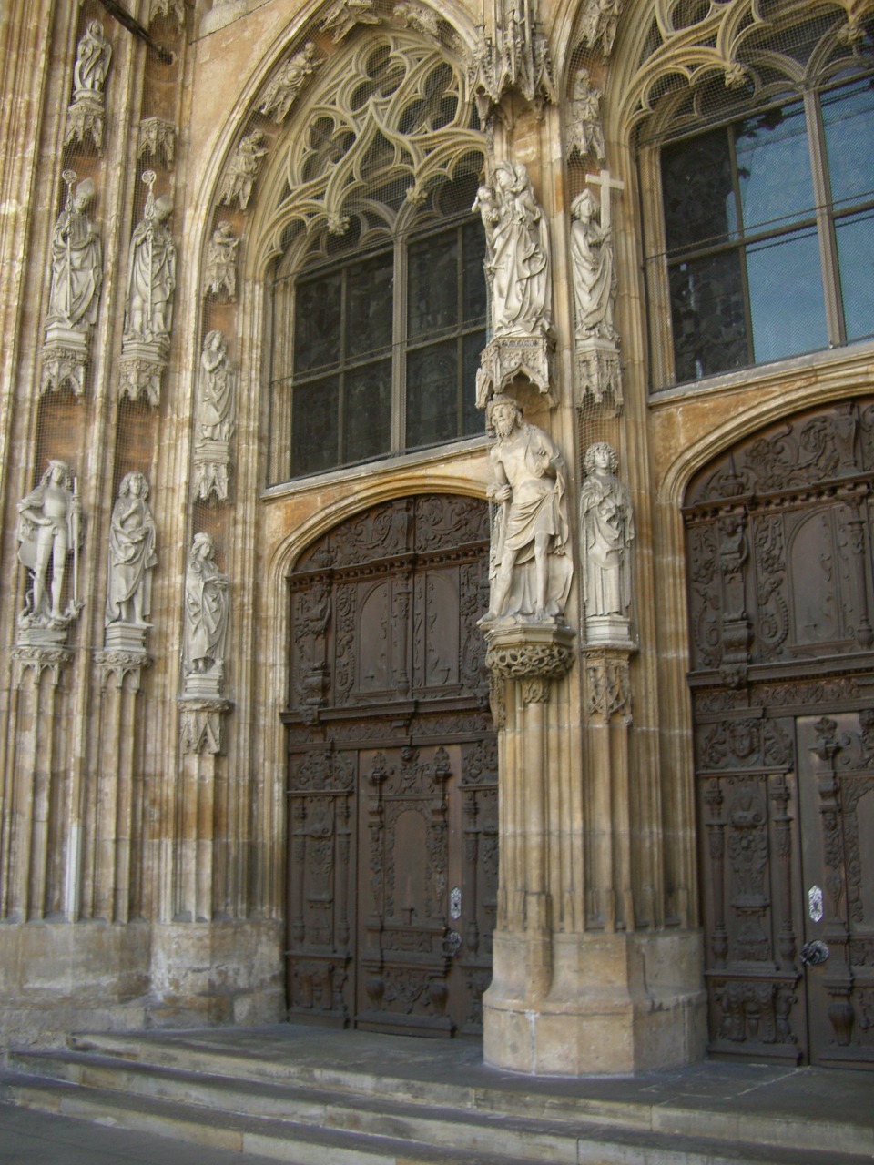 Vakarų Portalas, Portalas, Hauptprtal, Ulmi Katedra, Gotika, Ramstis, Statulos, Tikslas, Durys, Ornamentas