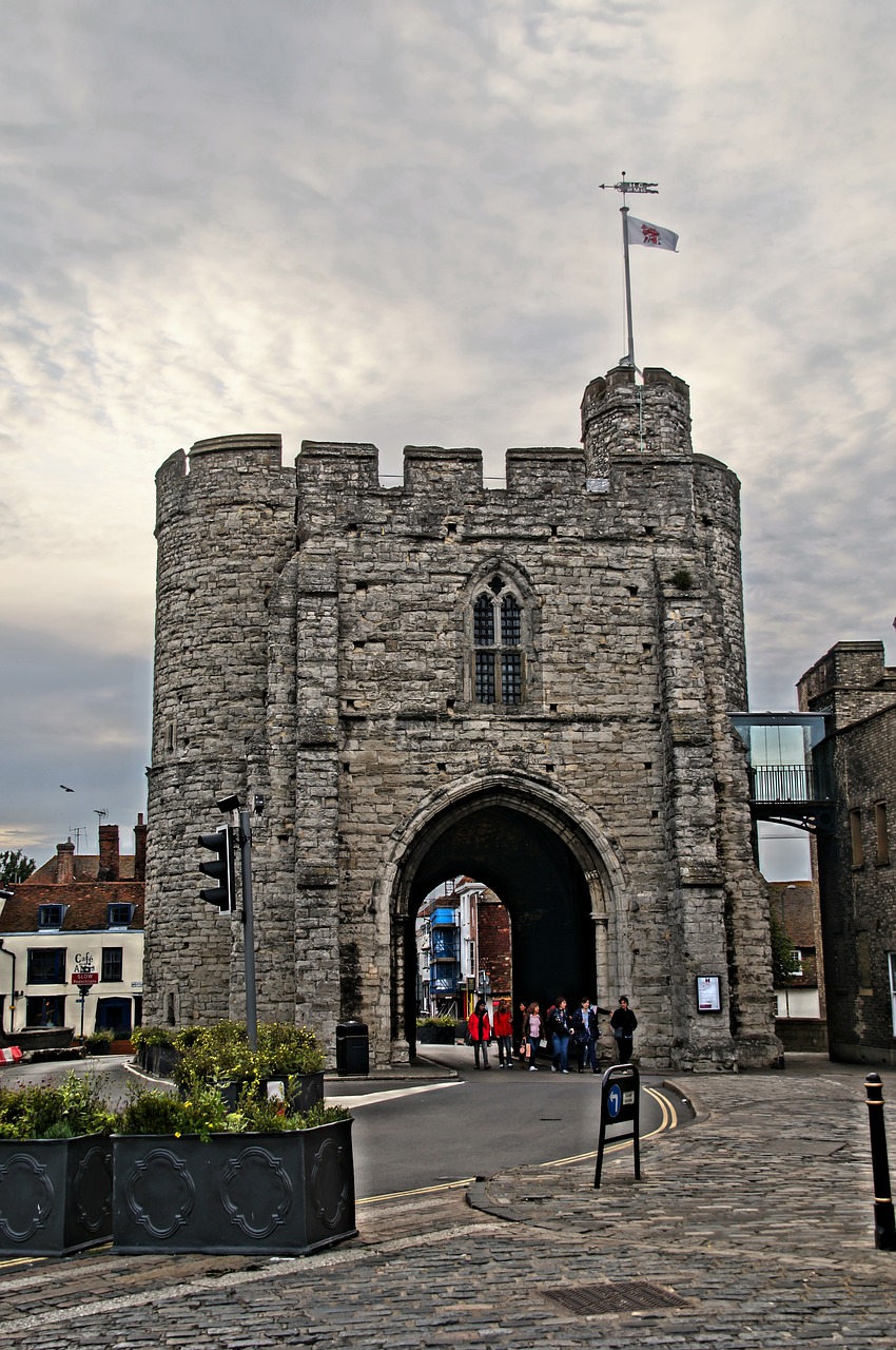 Westgate, Canterbury, Istorinis, Karalystė, Orientyras, Architektūra, Kent, Viduramžių, Vartai, Nemokamos Nuotraukos
