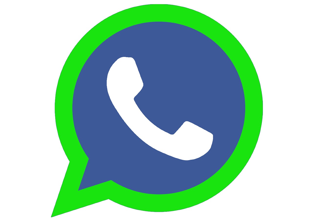 Whatsapp, Piktograma, Internetas, Pokalbis, Socialinis, Telefonas, Mobilus, Simbolis, Technologija, Dizainas