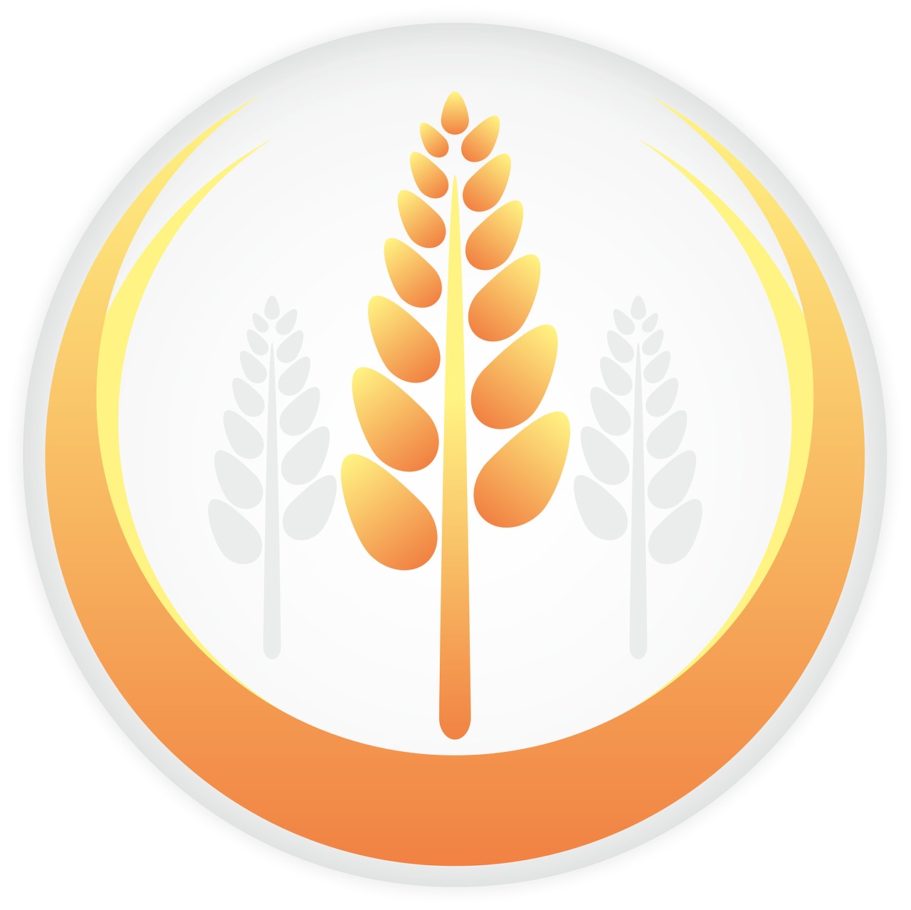 Logotipas, Grūdai, Žemdirbystė, Kukurūzai, Kvieciai, Ūkis, Laukai, Nemokamos Nuotraukos,  Nemokama Licenzija