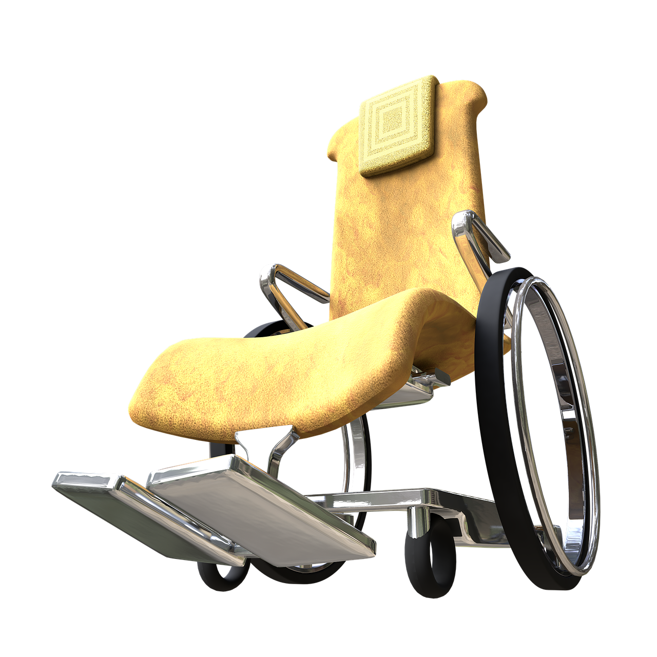 Neįgaliųjų Vežimėlis, Rolli, Negalia, Judėjimas, Mobilumas, Ligoninė, Klinika, Dizainas, Chromas, Oda