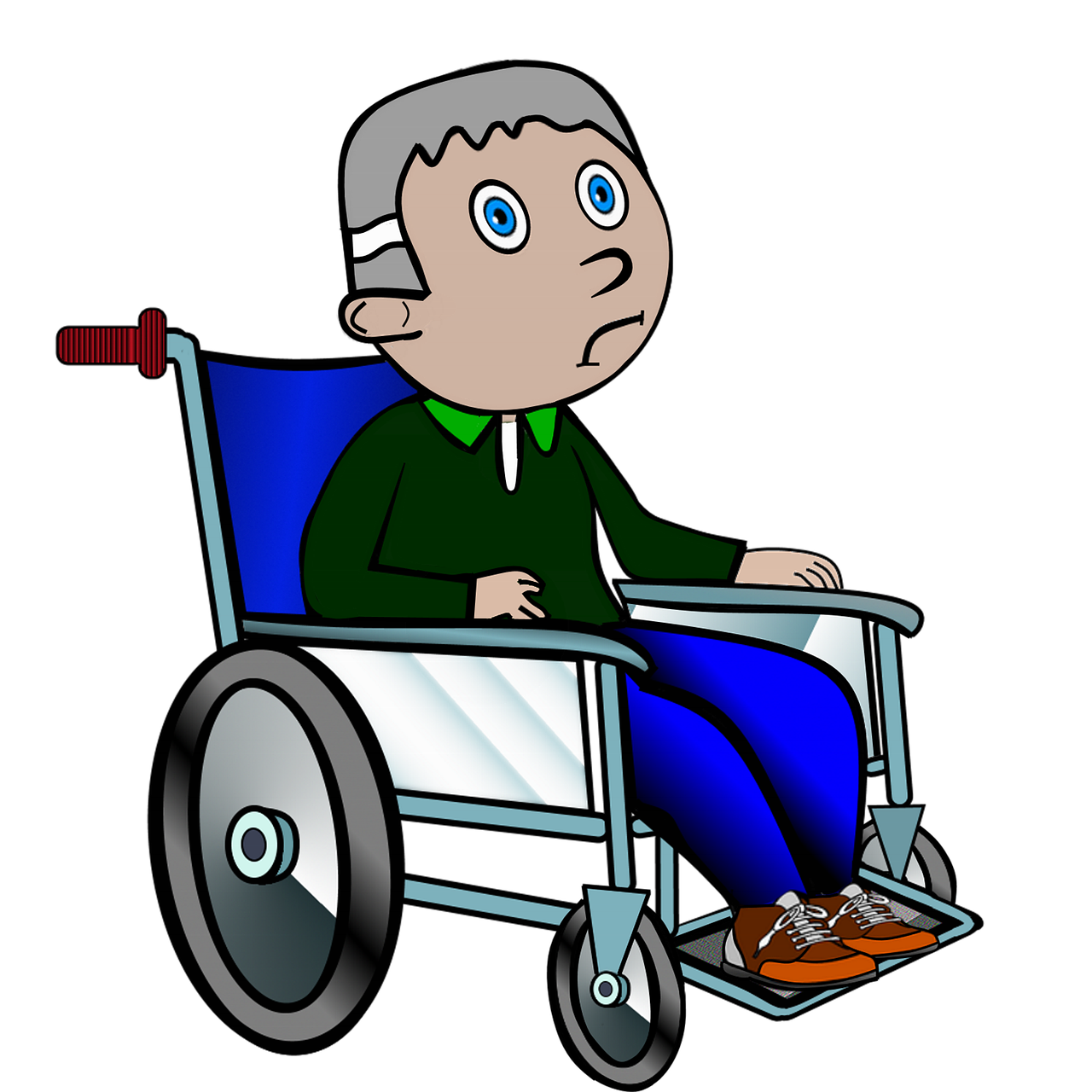 Neįgaliųjų Vežimėlis, Nesveikas, Senas, Senelis, Lame, Ligoninė, Nemokamos Nuotraukos,  Nemokama Licenzija